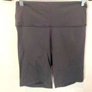 Black biker shorts - align dupes
